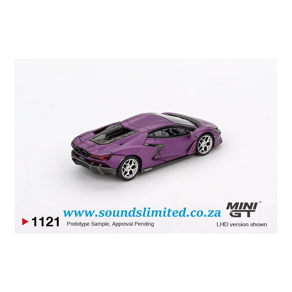 Mini GT #1121 Lamborghini Revuelto Viola 30th Matte