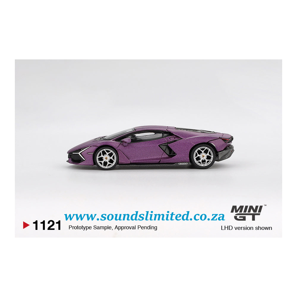 Mini GT #1121 Lamborghini Revuelto Viola 30th Matte