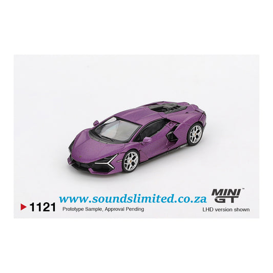 Mini GT #1121 Lamborghini Revuelto Viola 30th Matte