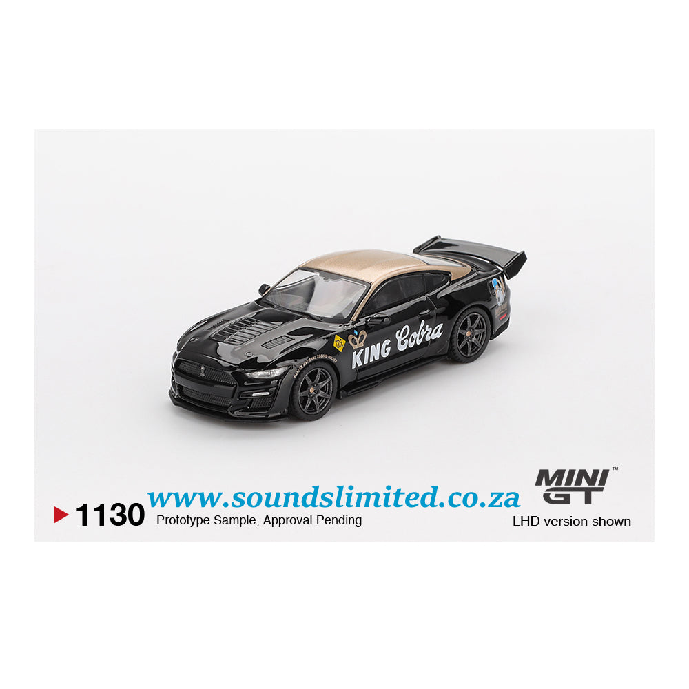 Mini GT #1130 Shelby GT500 Dragon Snake Concept Black/Gold