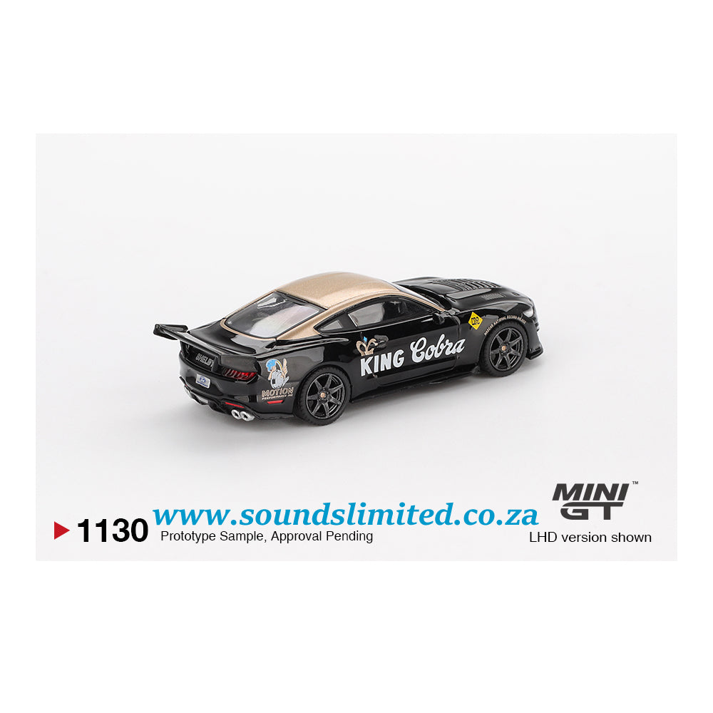 Mini GT #1130 Shelby GT500 Dragon Snake Concept Black/Gold