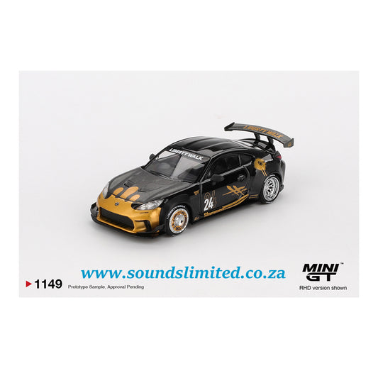 Mini GT #1149 Toyota GR86 LB★Nation Black / Gold