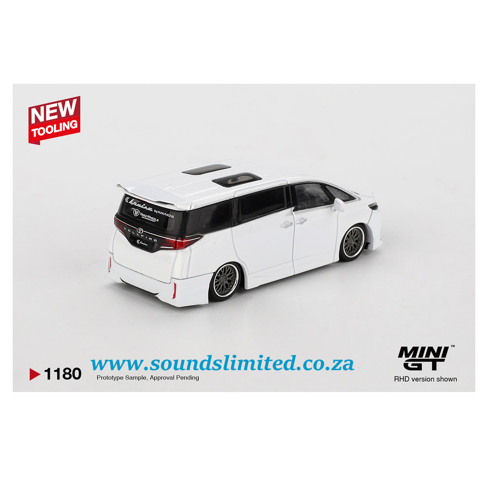 Mini GT #1180 Toyota Vellfire 40 KUHL White