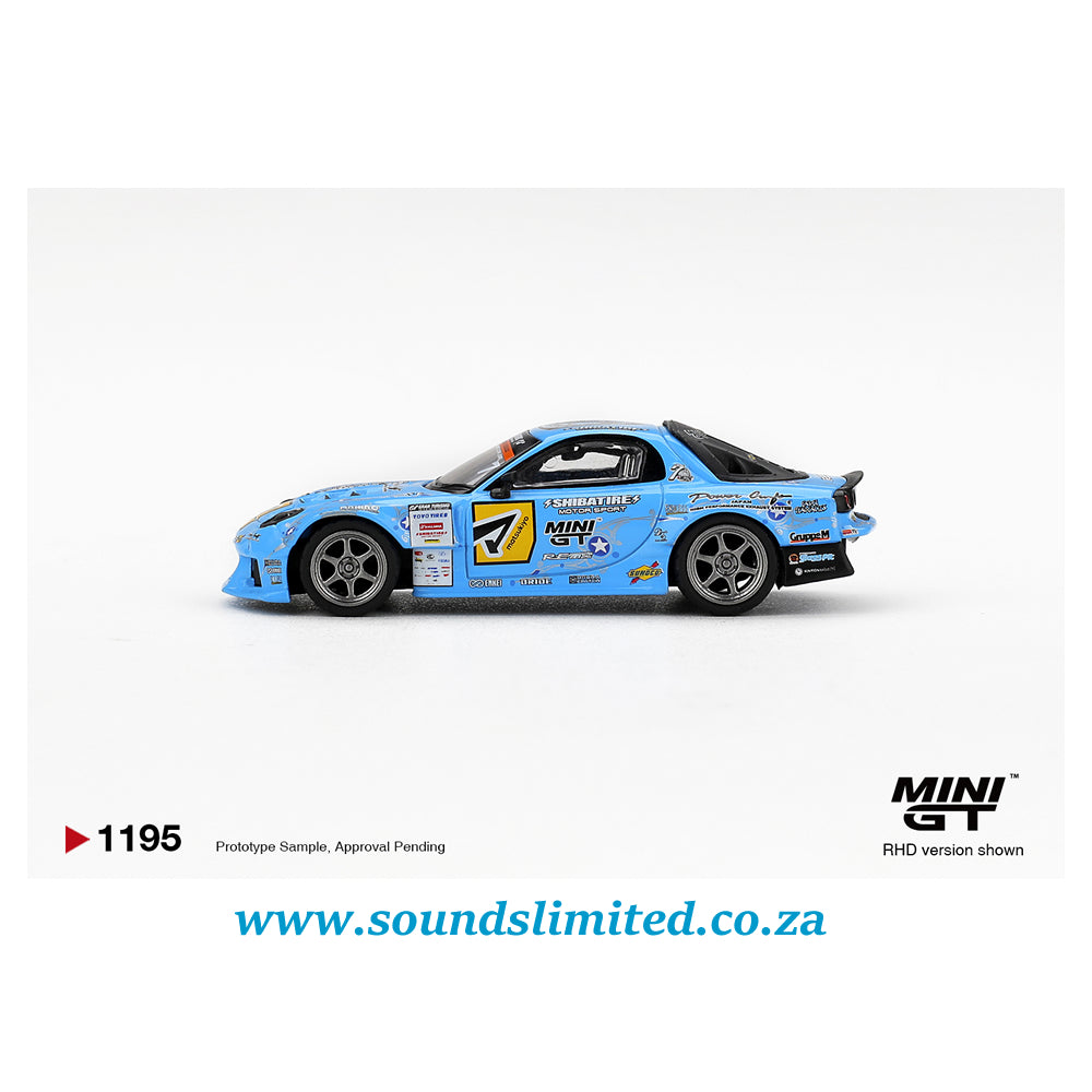 Mini GT #1195 Mazda RX-7 RE-Amemiya 2025 D1GP Blister