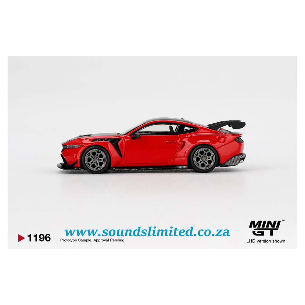 Mini GT #1196 Ford Mustang GTD Race Red