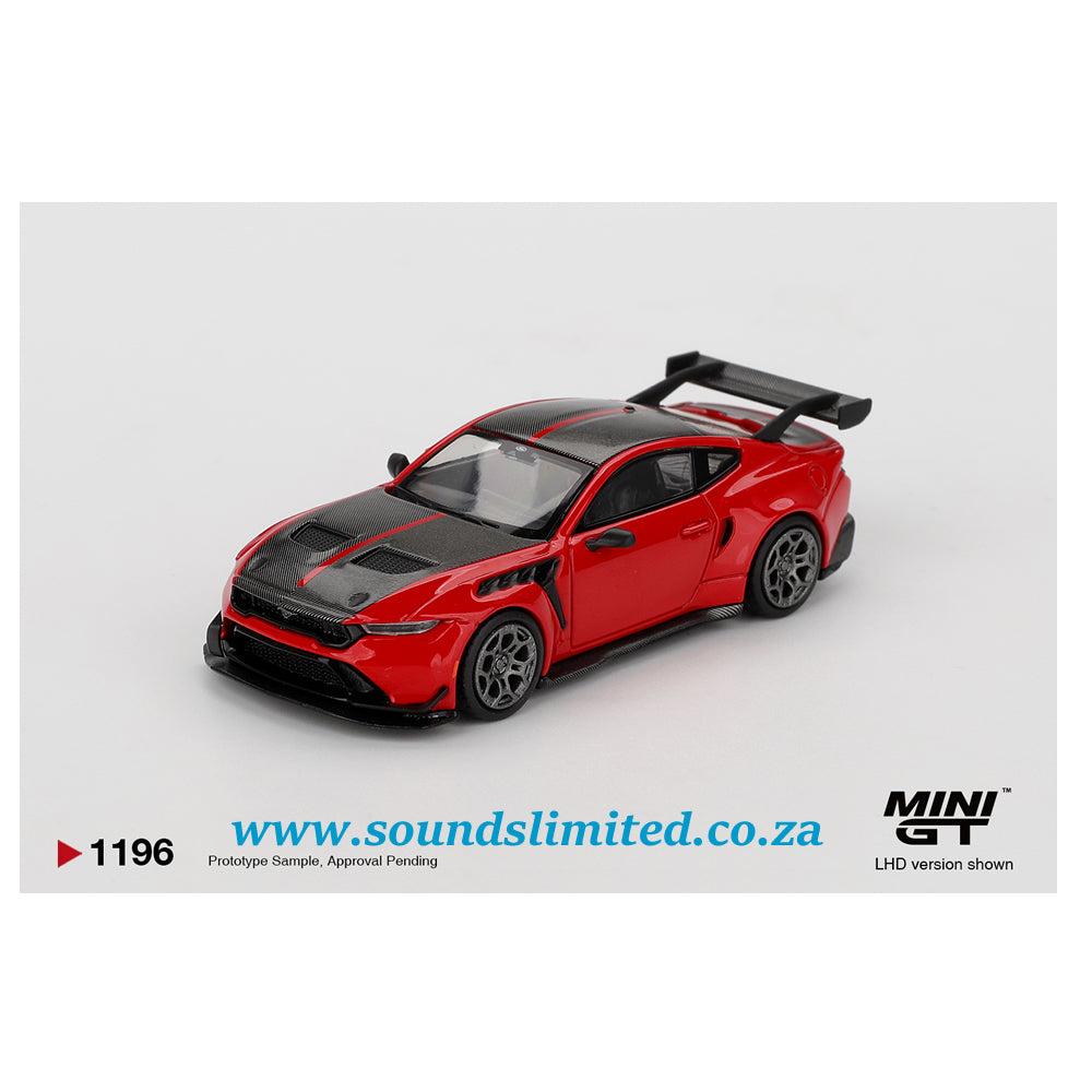 Mini GT #1196 Ford Mustang GTD Race Red