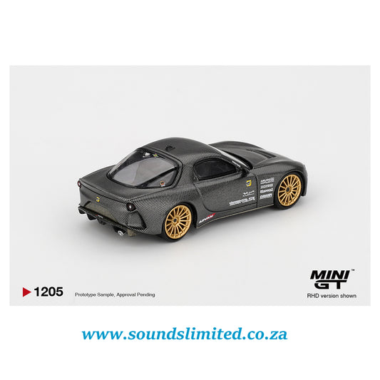 Mini GT #1205 Mazda RX-7 RE-Amemiya Matsukiyo KOKU 3 Rotor NA-7 TAS 2025 Best Tuned Car Award