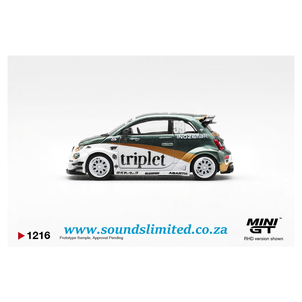 Mini GT #1216 Abarth 595 LB-WORKS TY Edition