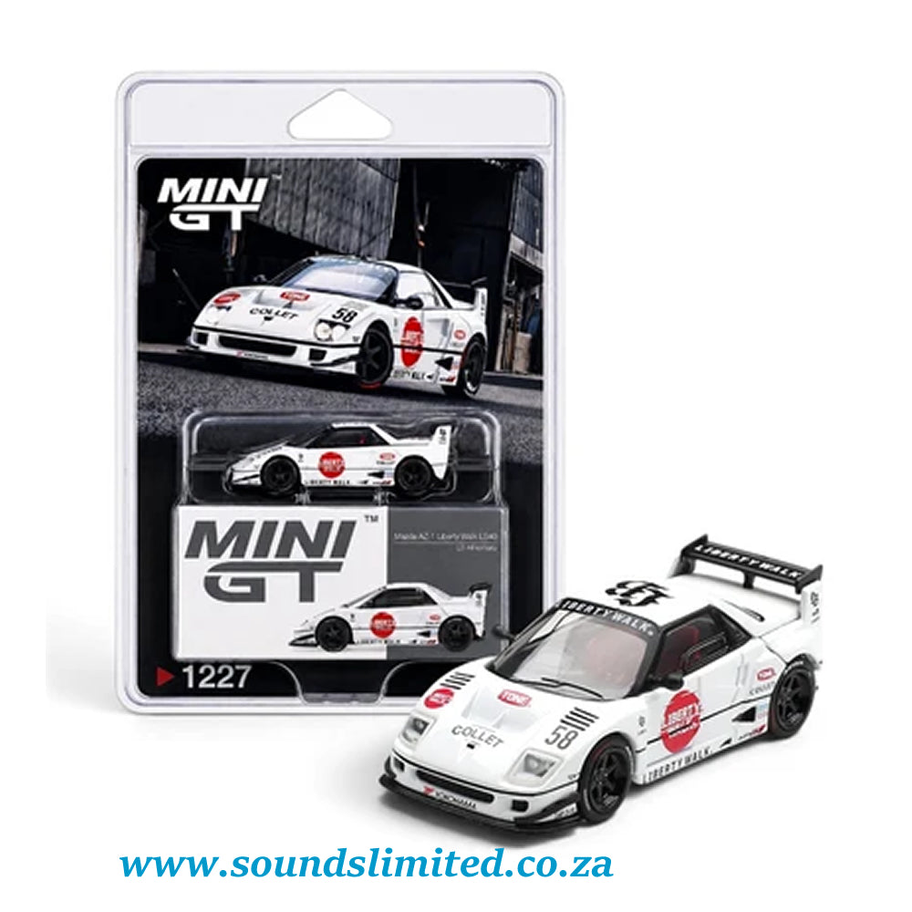 Mini GT #1227 Mazda AZ-1 Liberty Walk LB40 LB-Hinomaru Blister