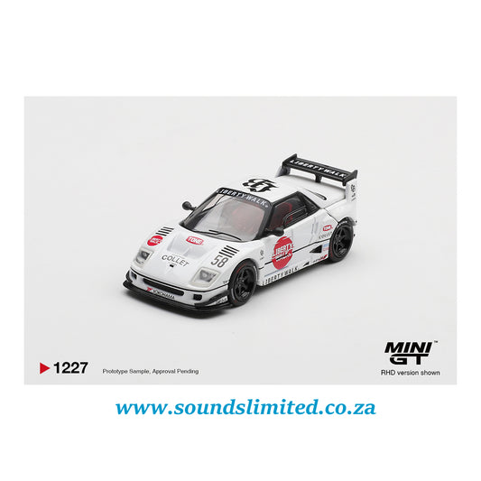 Mini GT #1227 Mazda AZ-1 Liberty Walk LB40 LB-Hinomaru