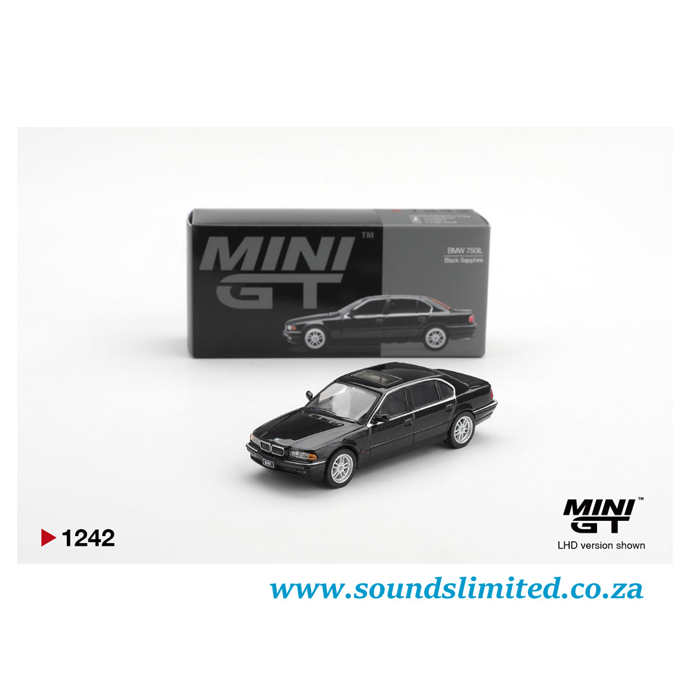 Mini GT #1242 BMW 750IL Black Sapphire