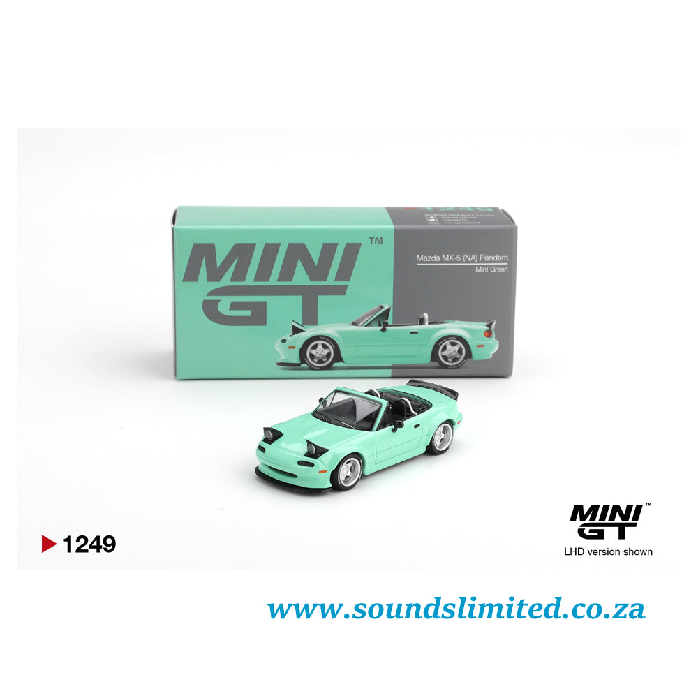 Mini GT #1249 Mazda MX-5 (NA) Pandem Mint Green