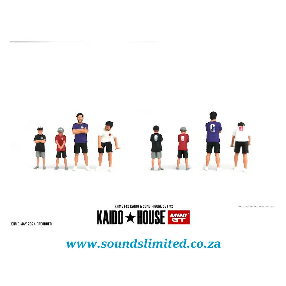 Mini GT #142 Kaido House 1/64 Figurine's Kaido & Sons V2 KHMG142