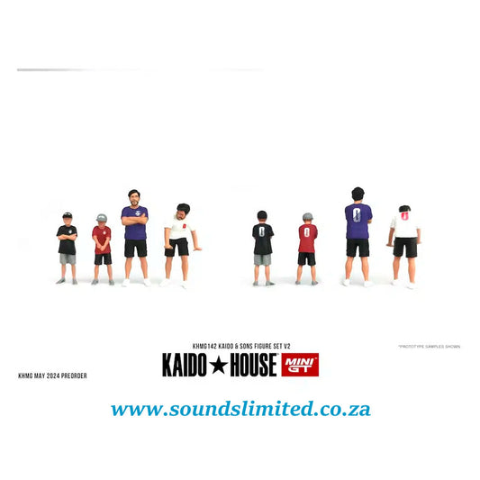 Mini GT #142 Kaido House 1/64 Figurine's Kaido & Sons V2 KHMG142