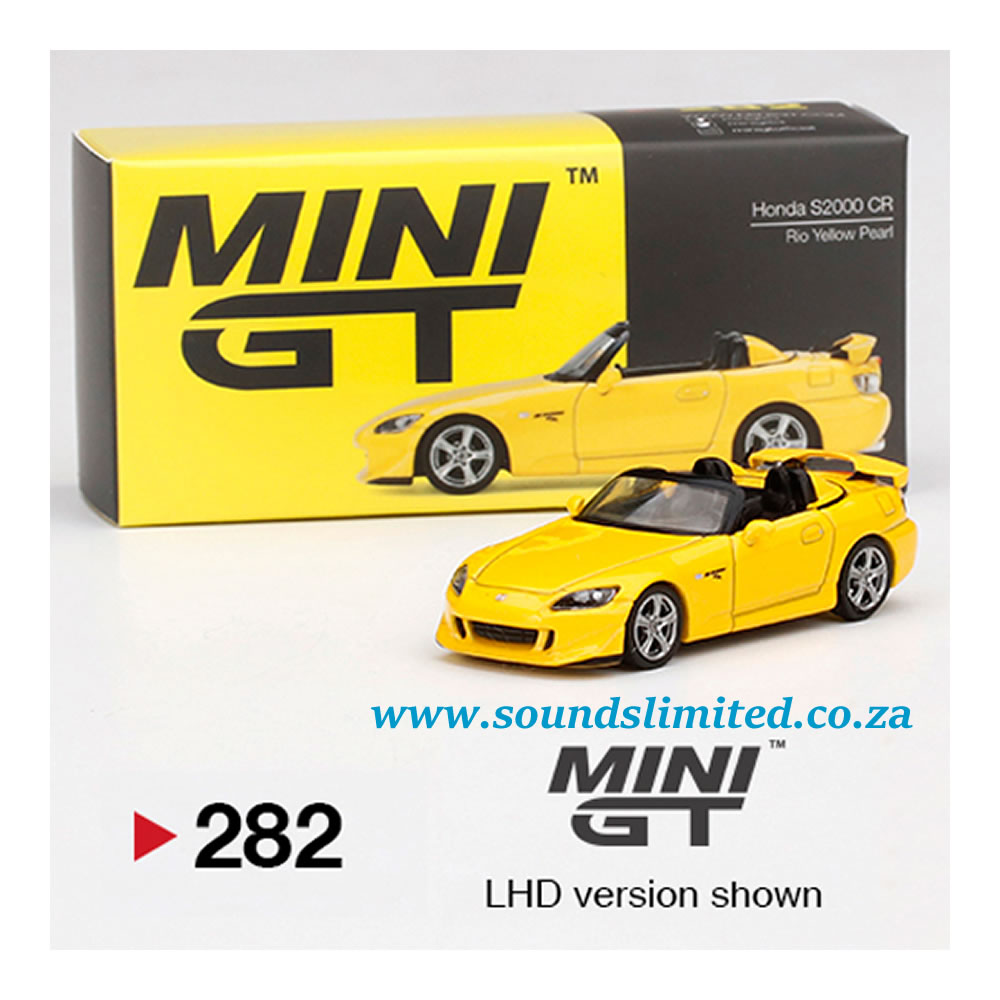Mini GT #282 Honda S2000 Type S Yellow