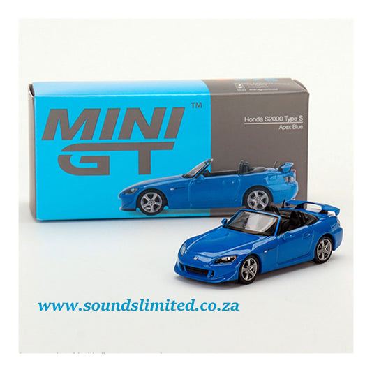 Mini GT #376 Honda S2000 (AP2) Type S Apex Blue