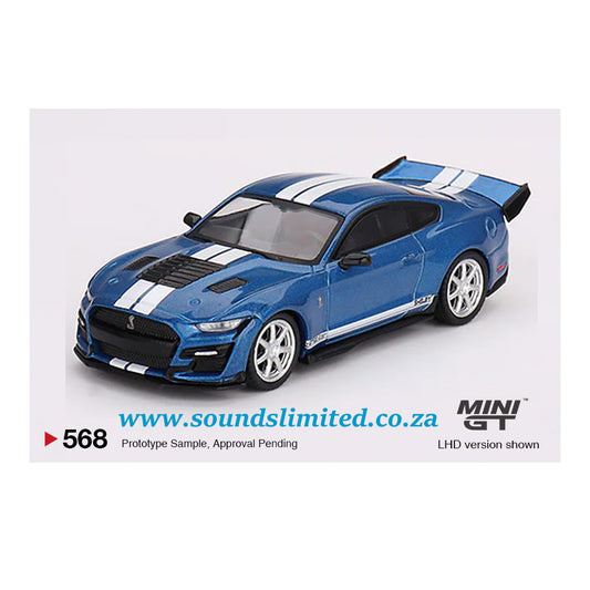 MiniGT #568 1/64 Shelby GT500 Dragon Snake Concept Ford Performance Blue LHD