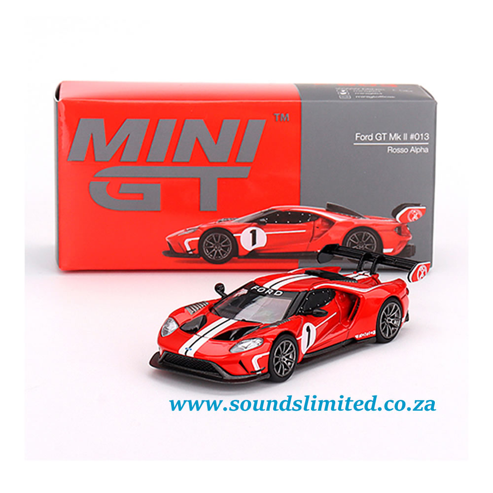 Mini GT #603 Ford GT Mk II #013 Rosso Alpha 1:64