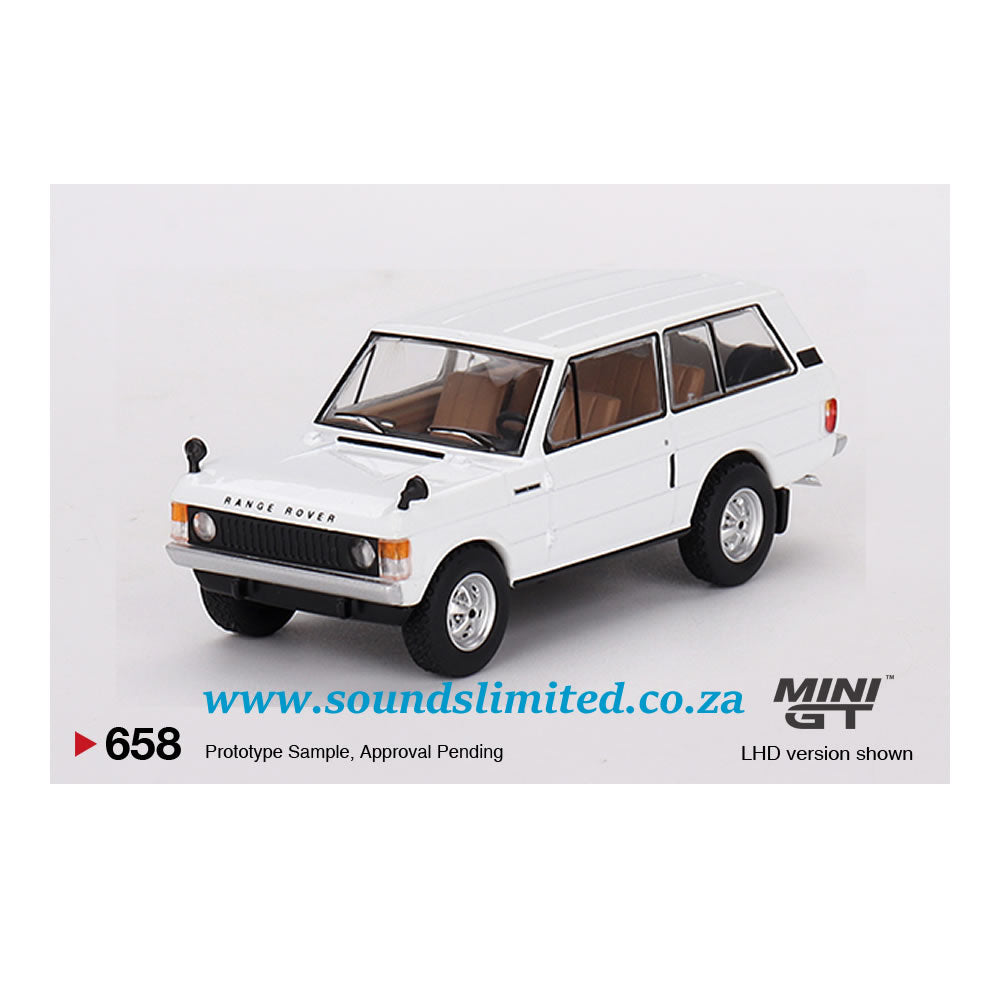 MiniGT #658 Range Rover Davos White