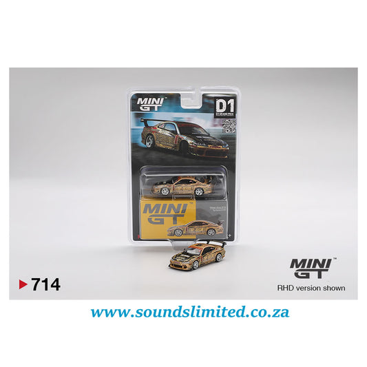 Mini GT #714 Nissan Silvia (S15) Top Secret D1GP