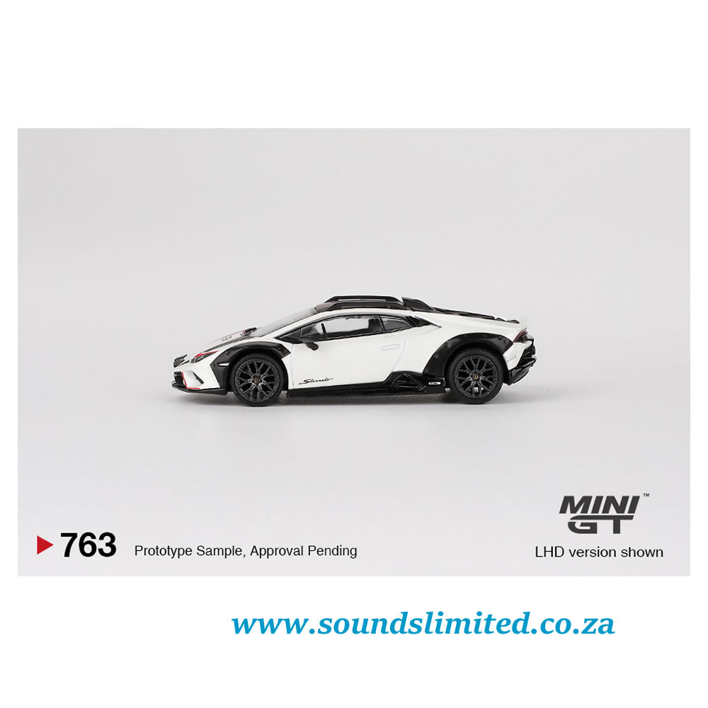 Mini GT #763 Lamborghini Huracán Sterrato Bianco Asopo