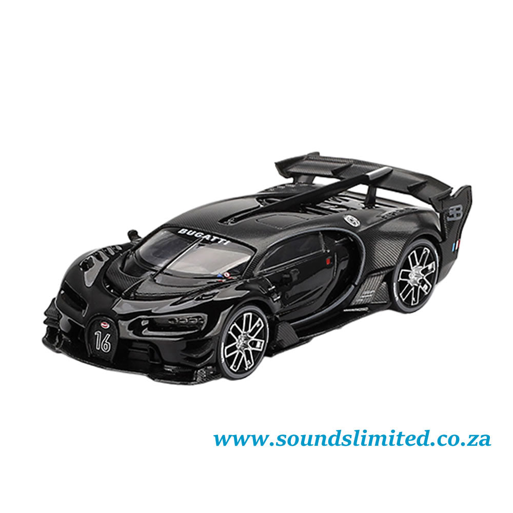 Mini GT #795 Bugatti Vision Gran Turismo Black