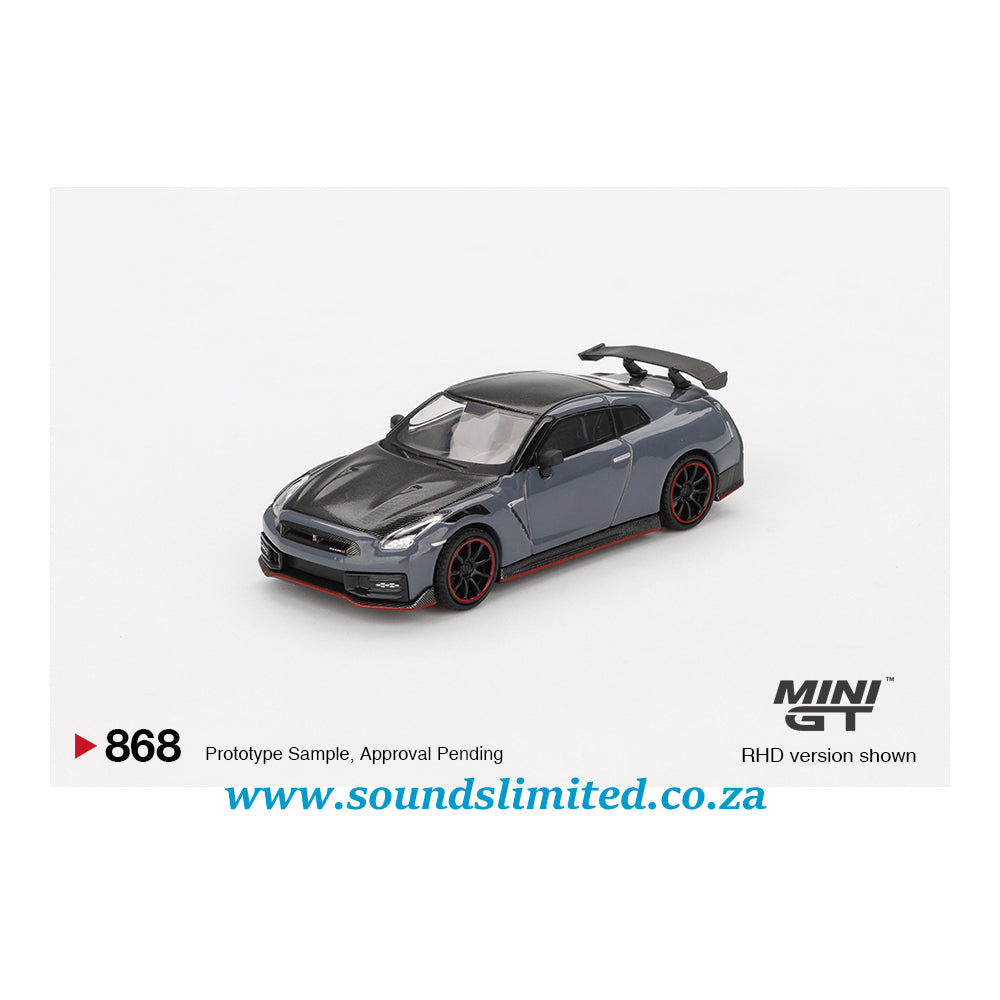 Mini GT #868 Nissan GT-R Nismo 2024 NISMO Stealth Gray