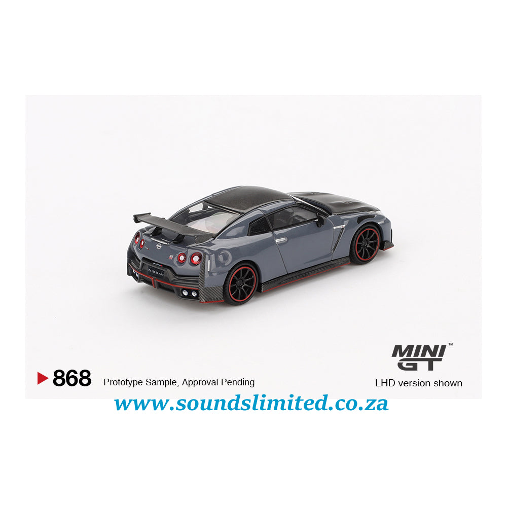 Mini GT #868 Nissan GT-R Nismo 2024 NISMO Stealth Gray