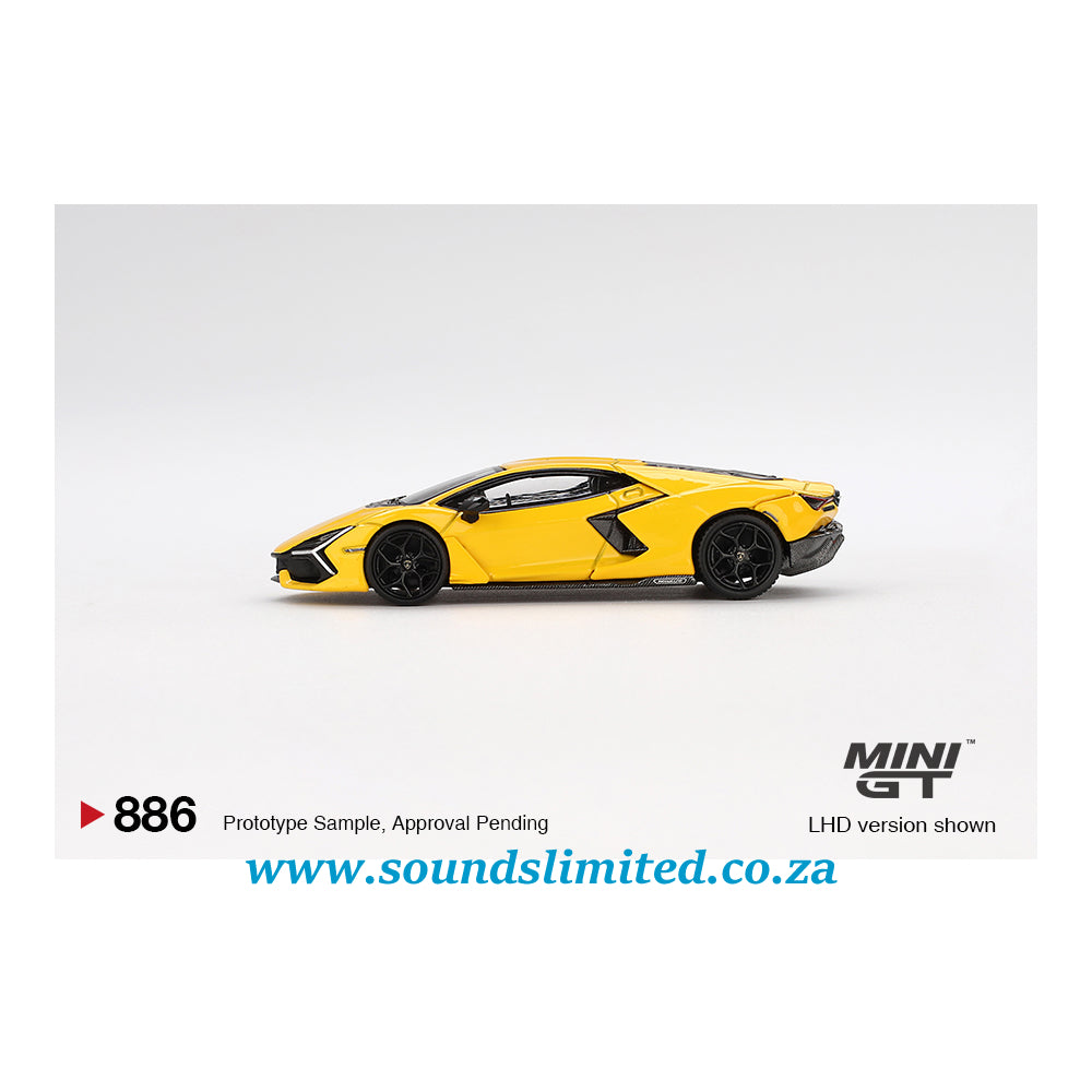 Mini GT #886 Lamborghini Revuelto Giallo