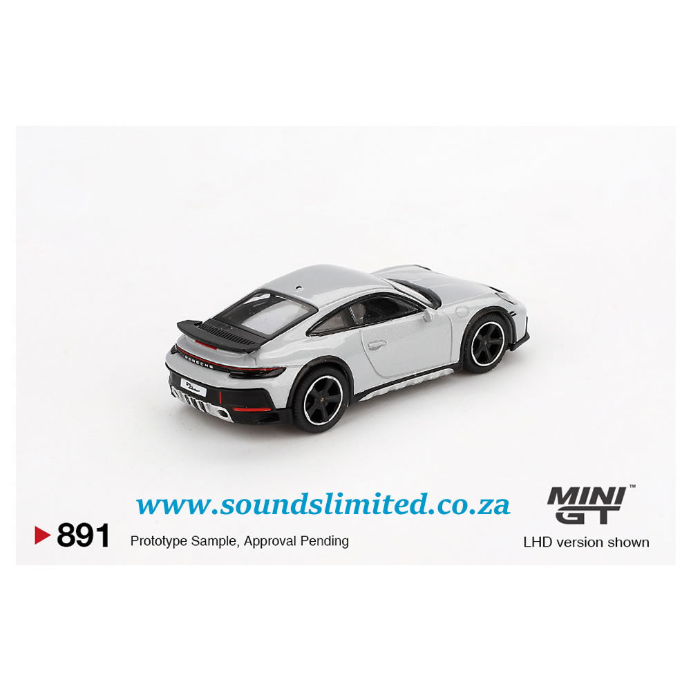 Mini GT #891 Porsche 911 Dakar Ice Gray Metallic