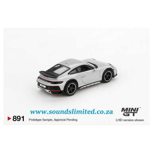 Mini GT #891 Porsche 911 Dakar Ice Gray Metallic