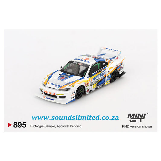 Mini GT #895 Nissan LB-Super Silhouette S15 SILVIA #555 2023 Formula Drift Japan
