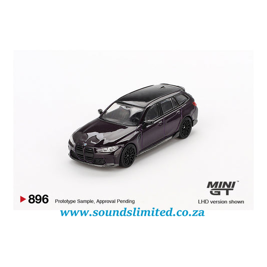 Mini GT #896 BMW M3 M Performance Touring Daytona Violet