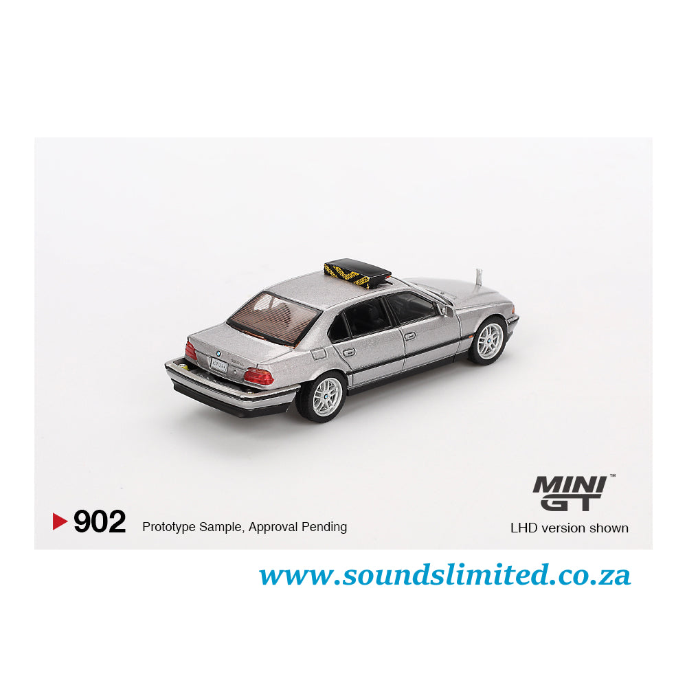 Mini GT #902 BMW 750IL "Tomorrow Never Dies" - James Bond
