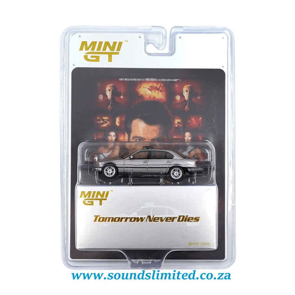Mini GT #902 BMW 750IL "Tomorrow Never Dies" - James Bond