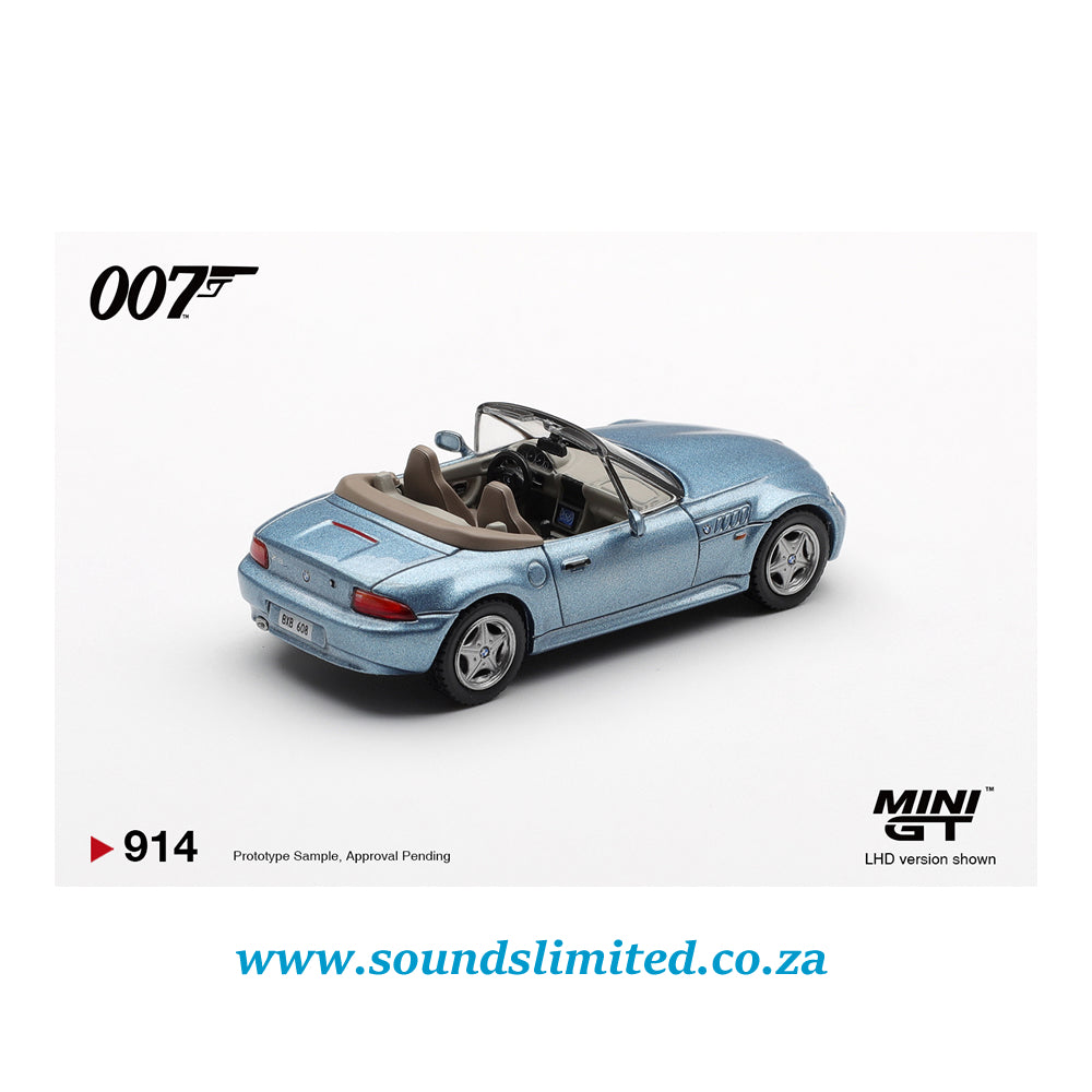 Mini GT #914-007E BMW Z3 “GoldenEye”