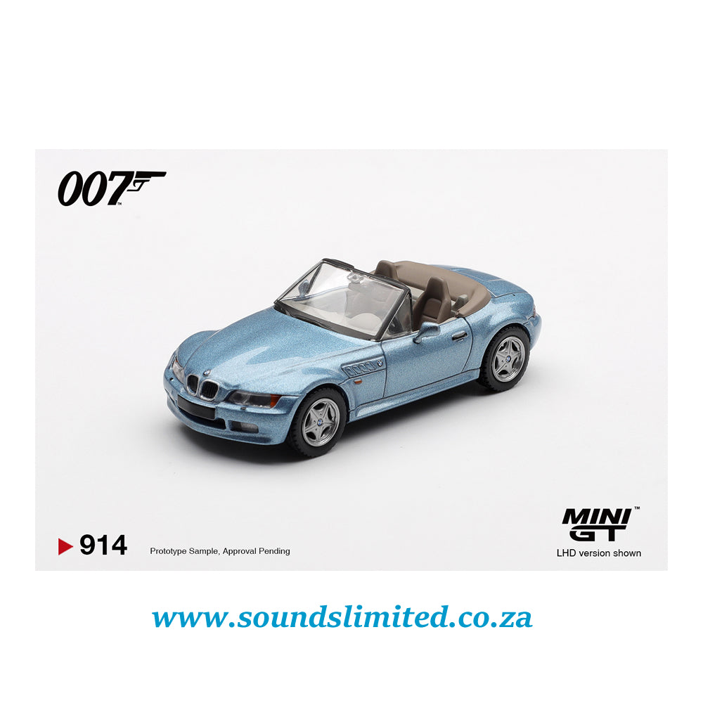 Mini GT #914-007E BMW Z3 “GoldenEye”
