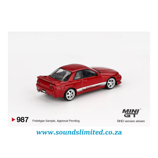 Mini GT #987 Nissan Skyline GT-R (R32) VeilSide Combat C-I Gem Red
