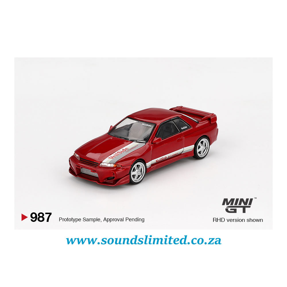 Mini GT #987 Nissan Skyline GT-R (R32) VeilSide Combat C-I Gem Red