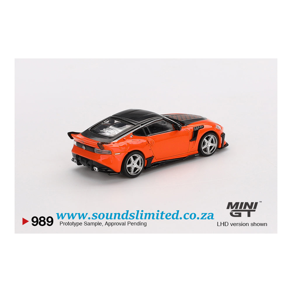 Mini GT #989 Nissan Z VeilSide FFZ400 Orange