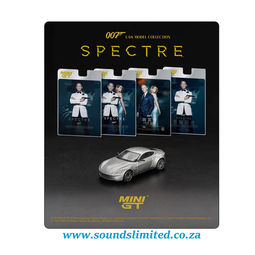 Mini GT Aston Martin DB10 007 Spectre English Card #910