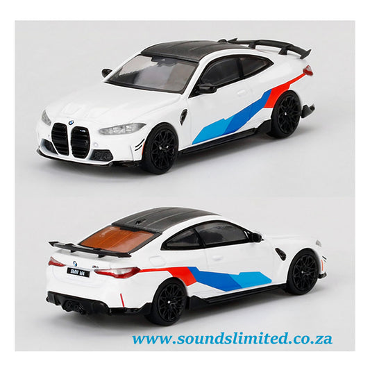 Mini GT BMW M4 M-Performance (G82) Alpine White #346 1/64