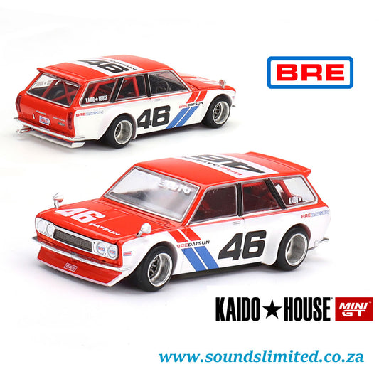 MiniGT #026 Kaido House Datsun 510 Wagon BRE V1 e 1:64