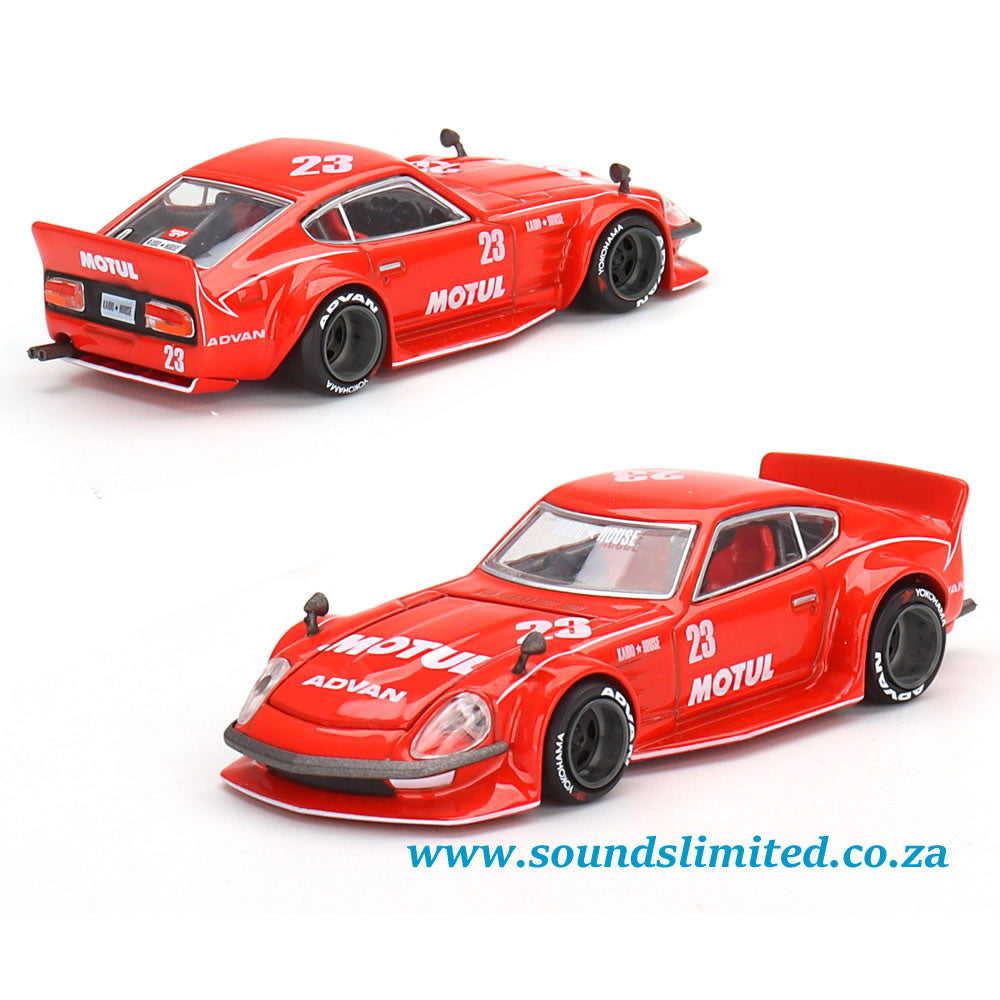 Mini GT #036 Kaido House Datsun Fairlady Z Motul V2 Red 1/64
