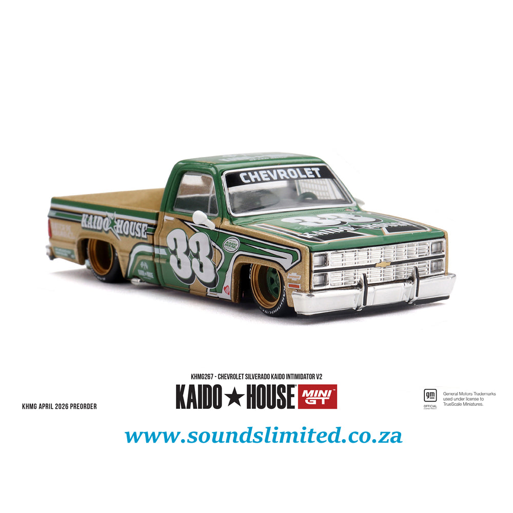 Mini GT x Kaido House #267 Chevrolet Silverado KAIDO Intimidator V2