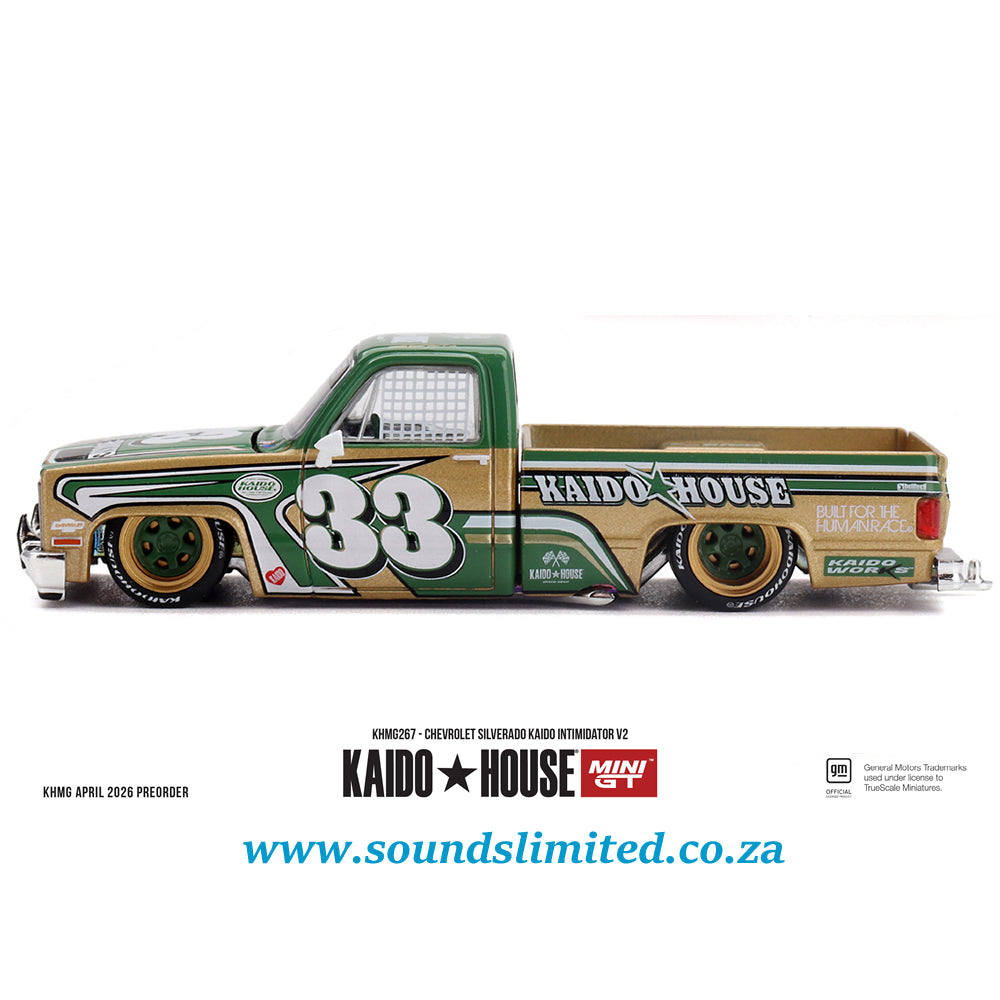 Mini GT x Kaido House #267 Chevrolet Silverado KAIDO Intimidator V2