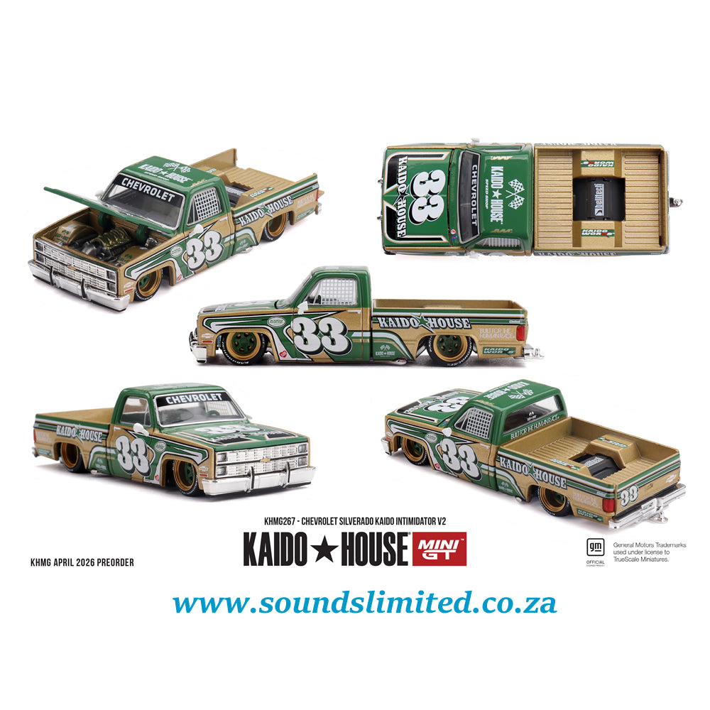 Mini GT x Kaido House #267 Chevrolet Silverado KAIDO Intimidator V2