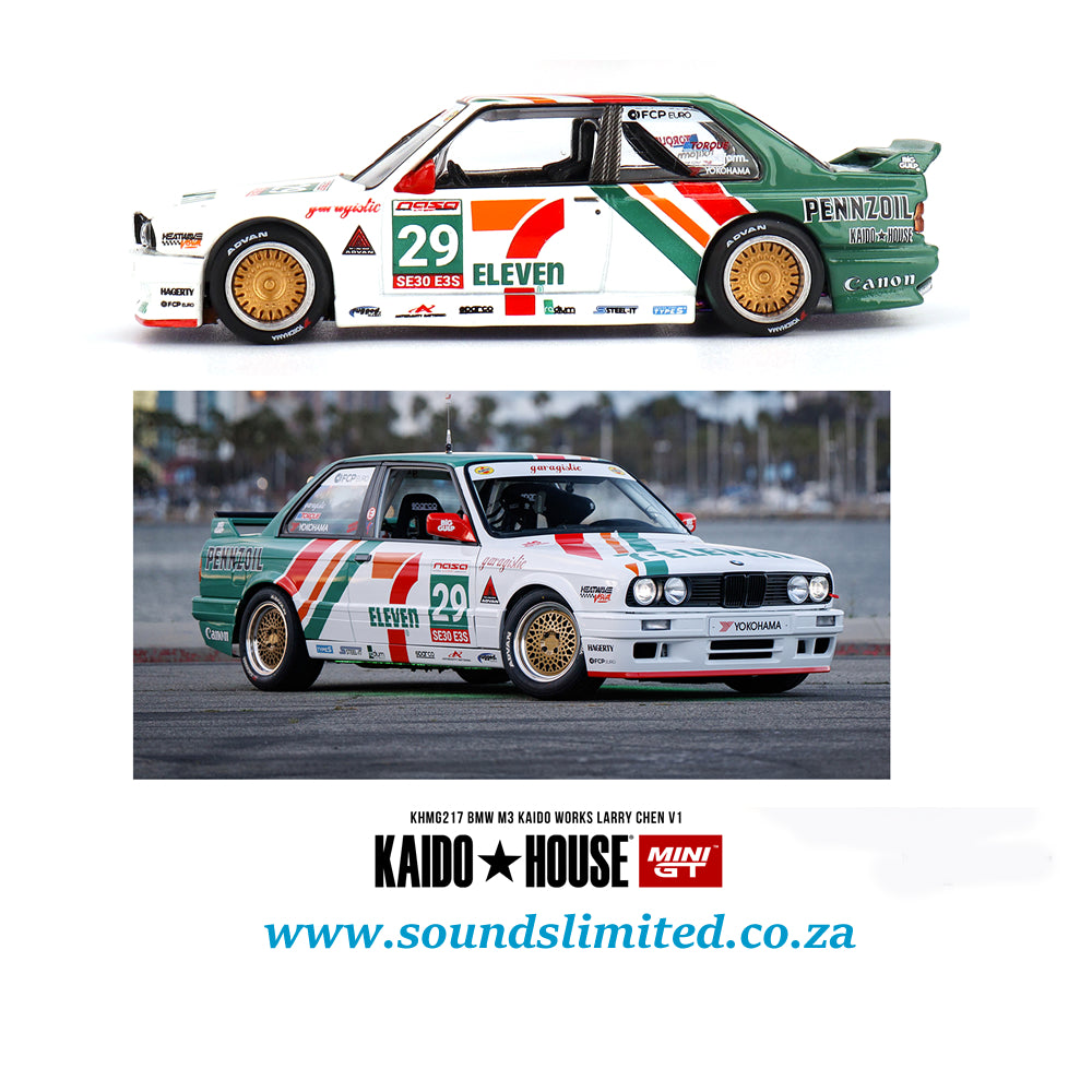 Mini GT x Kaido House BMW M3 Kaido Works Larry Chen V1 USA Exclusive #217