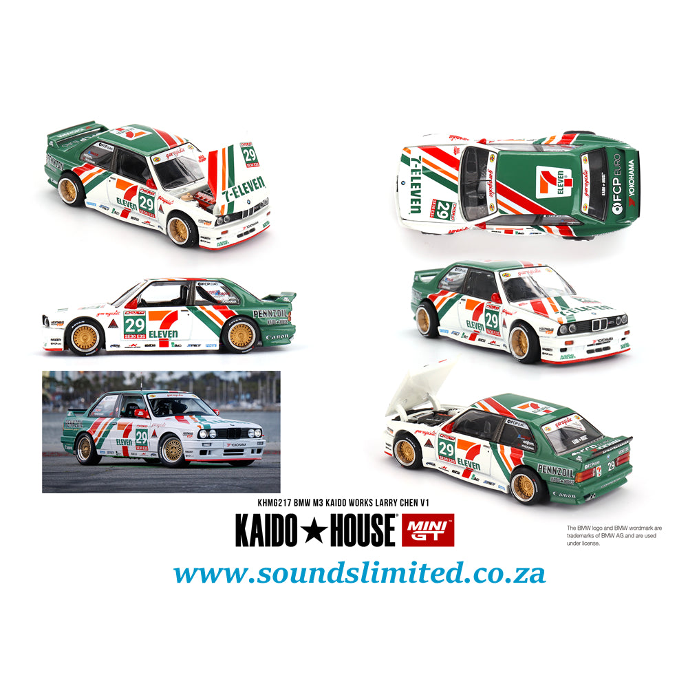 Mini GT x Kaido House BMW M3 Kaido Works Larry Chen V1 USA Exclusive #217