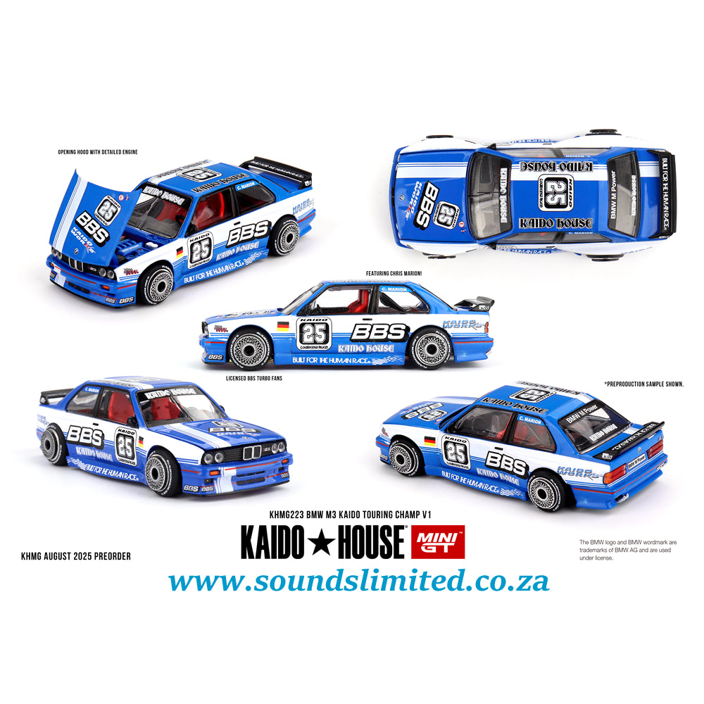 Mini GT x Kaidohouse #223 BMW M3 Kaido Touring Champ V1